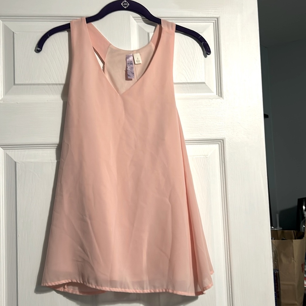 Pink blouse